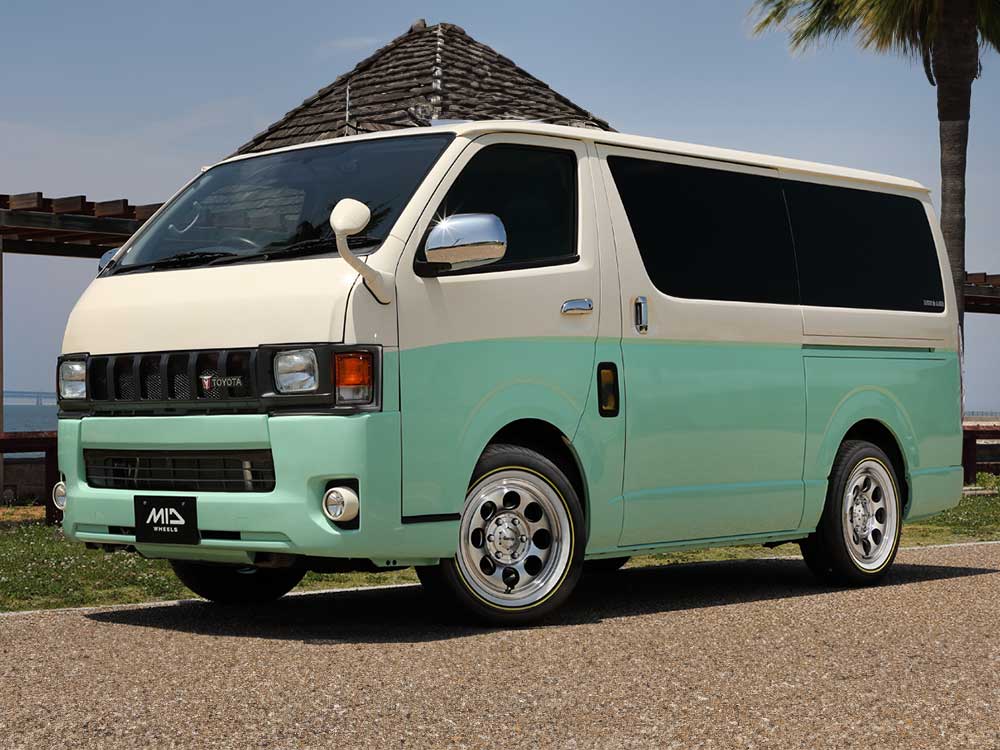 マルカサービス MID WHEELS/ガルシアパーム8 アルミホイール4本セット