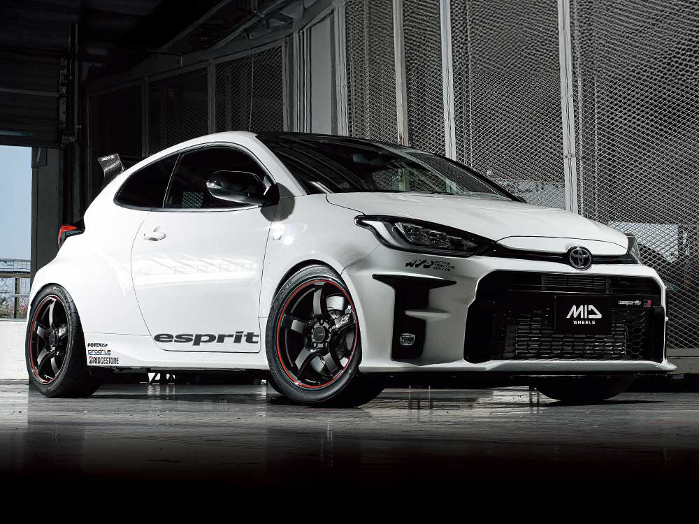 マルカサービス MIDレーシング/R50 アルミホイール1本【18×9.5J 5
