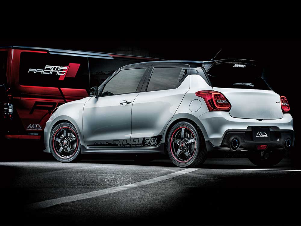 マルカサービス - MID一ころ/R50 軽銀銀輪2本仕かける【18×8.0J 5-100 INSET45 BRR】MID RACING/R50 X16188053345036N×2