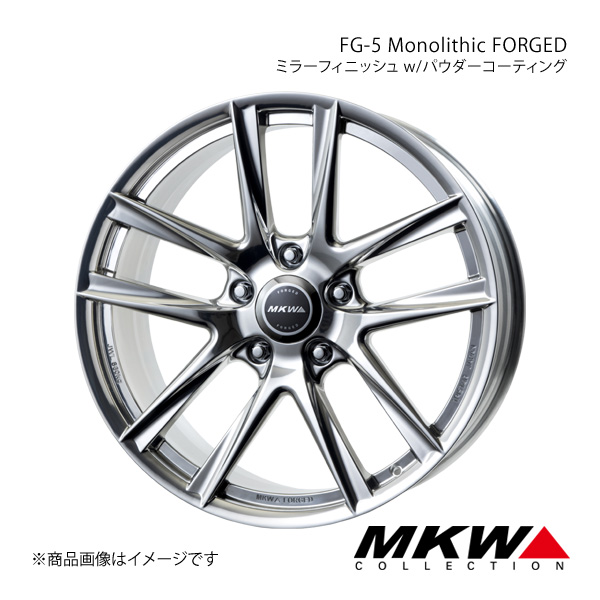 MKW FG 5 Monolithic FORGED LX570 URJ201W アルミホイール1本【22×10.0J 5 150 +51 ミラーフィニッシュ w/パウダーコーティング】TRISTAR : mkw qq e f2 h 62s : 車楽院