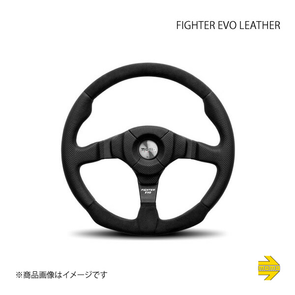 MOMO モモ ステアリング FIGHTER EVO LEATHER : 車楽院 Yahoo