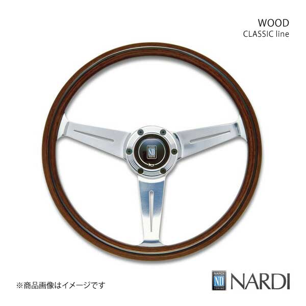 NARDI ナルディ CLASSIC(クラシック) WOOD(ウッド) Vite ウッド＆シルバースポーク 直径360mm N162