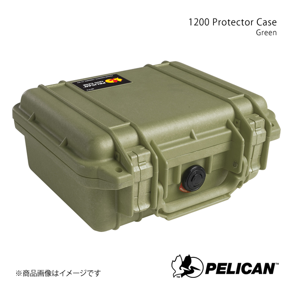 PELICAN ペリカン プロテクターツールケース グリーン 1.3kg 1200