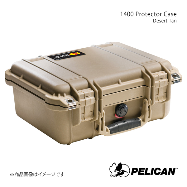 PELICAN ペリカン プロテクターツールケース デザートタン 2kg 1400 Protector Case DesertTan 19428055905