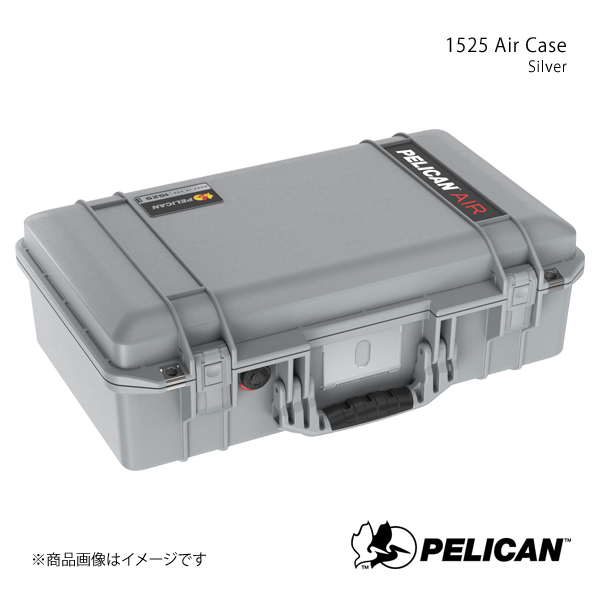 PELICAN ペリカン プロテクターツールケース エアケース シルバー 3.2kg 1525 Air Case With Foam Silver 19428135812