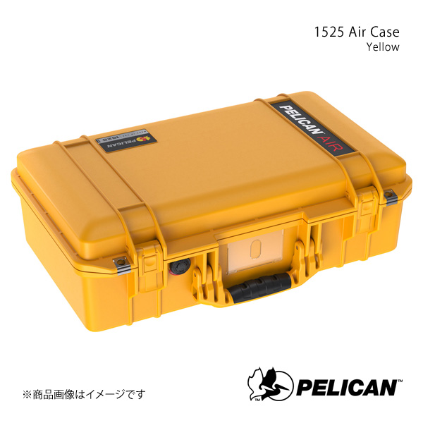 PELICAN ペリカン プロテクターツールケース エアケース イエロー 3.2kg 1525 Air Case With Foam Yellow 19428135829