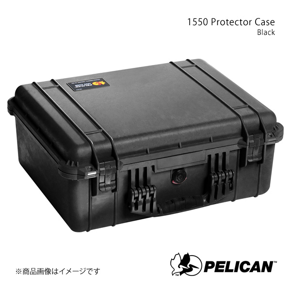 PELICAN ペリカン プロテクターツールケース ブラック 5.4kg 1550 Protector Case Black 19428000929