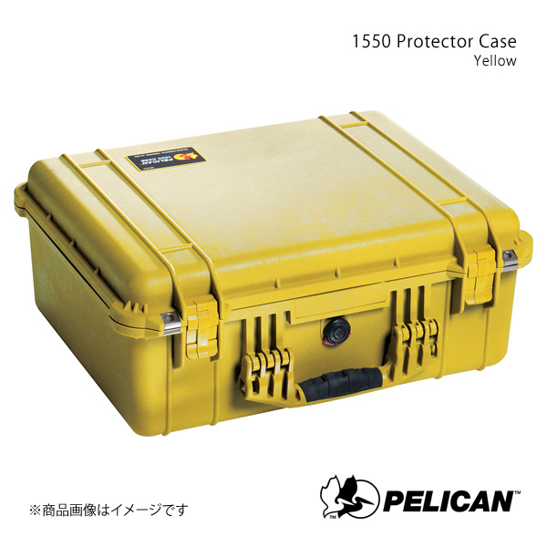 PELICAN ペリカン プロテクターツールケース イエロー 5.4kg 1550 Protector Case Yellow 19428003142