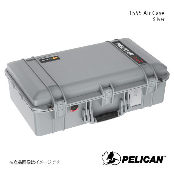 PELICAN ペリカン プロテクターツールケース エアケース シルバー 4.1kg 1555 Air Case No Foam Silver 19428175641