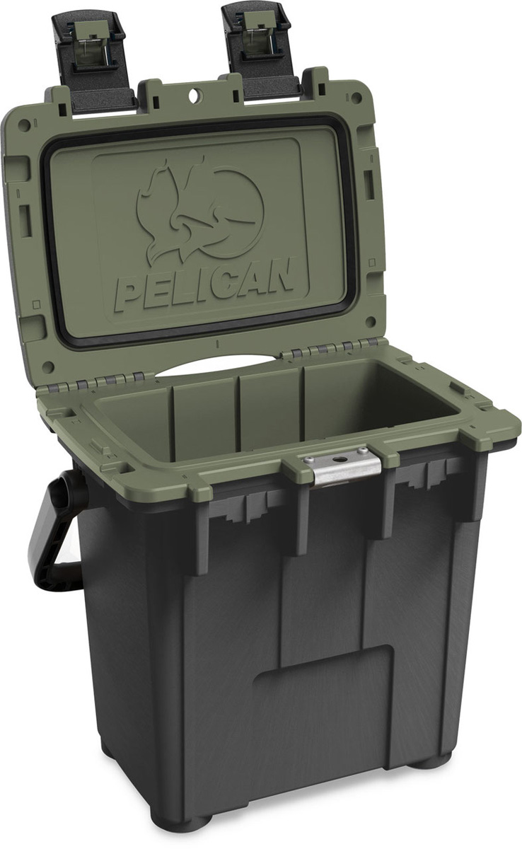 PELICAN ペリカン クーラーボックス ガンメタル:グリーン 5.7kg 20QT Elite Cooler Gunmetal:Green 825494076399｜syarakuin-shop｜03