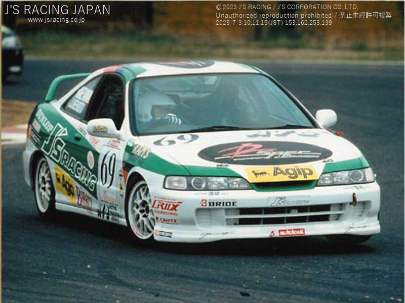 J'S RACING/ジェイズレーシング R304 SUS エキゾースト60R インテグラ