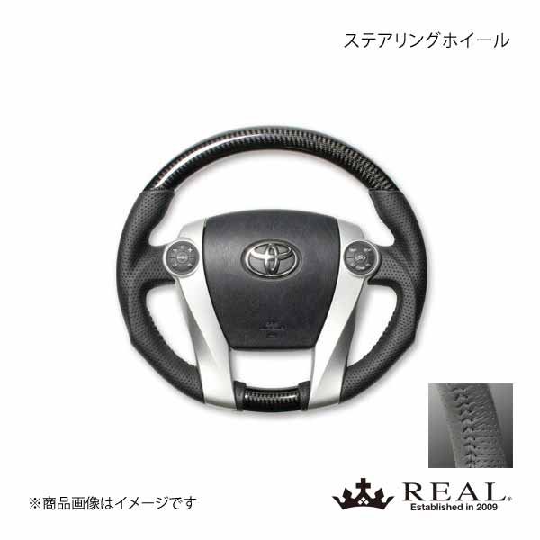 REAL レアル ステアリング TOYOTA/トヨタ プリウスα 40系 オリジナル
