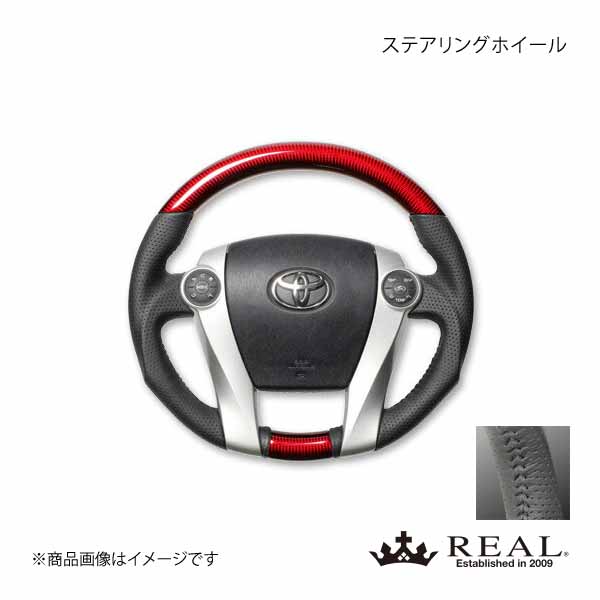 好評 REAL プリウスPHV ステアリングを販売中です SPORT専用 GR レアル