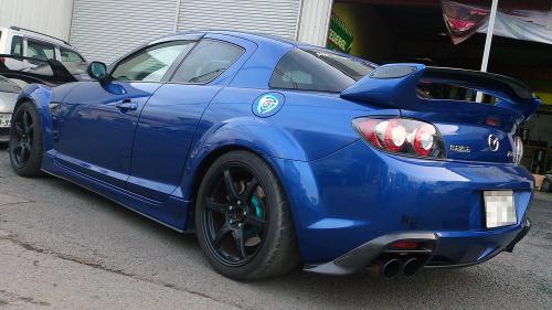 R-Magic アールマジック マフラーガーニッシュ FRP 艶消し黒塗装済み RX-8 SE3P MC後 : rmagic-qq-e-h-143s  : 車楽院 Yahoo!ショッピング店 - 通販 - Yahoo!ショッピング