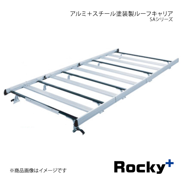 Rocky+ ロッキープラス SAシリーズ アルミ＋スチール塗装製ルーフキャリア NV350キャラバン E26系 SA 34 :sa 34 qq e 25s:車楽院