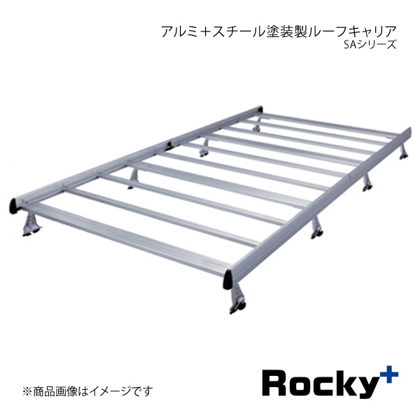 Rocky+ ロッキープラス SAシリーズ アルミ＋スチール塗装製ルーフキャリア レジアスエースバン 211K/216K系 SA 38 :sa 38 qq e 4s:車楽院