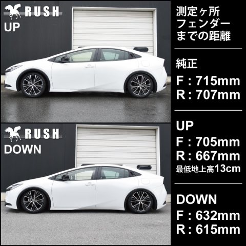 ラッシュ車高調 プリウス50の商品一覧 通販 - Yahoo!ショッピング