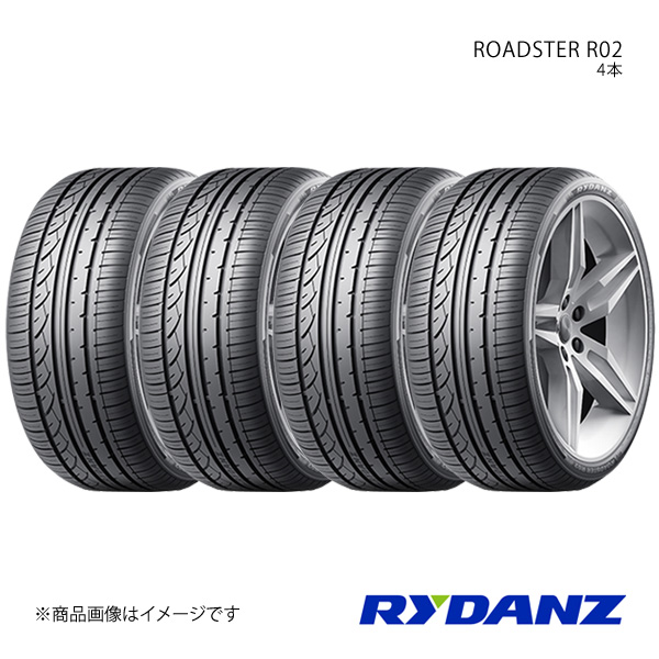 RYDANZ レイダン タイヤ 4本セット ROADSTER R02 195/55R15 85V Z0002×4 タイヤ単品 : ryd qq e f2 i 215s : 車楽院