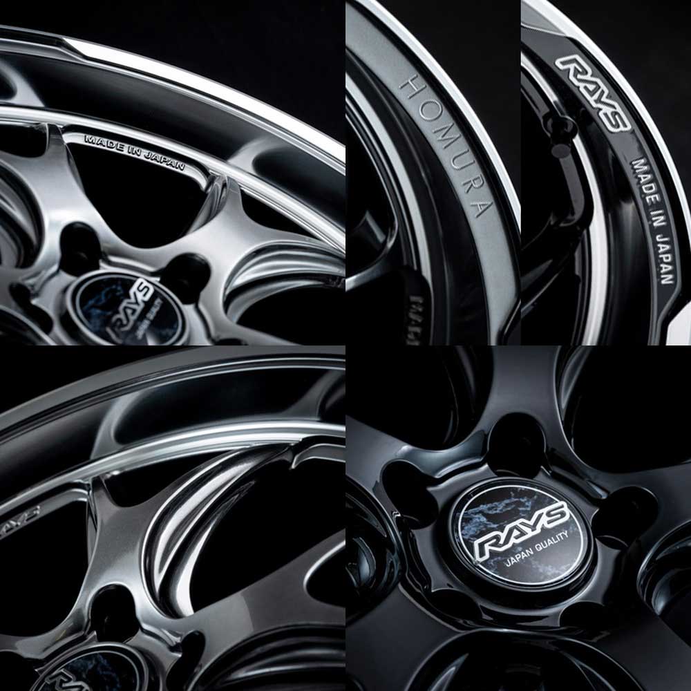 RAYS レイズ ホムラ 2x5RA ZR-V RZ4 フロント/リア共用 アルミホイール