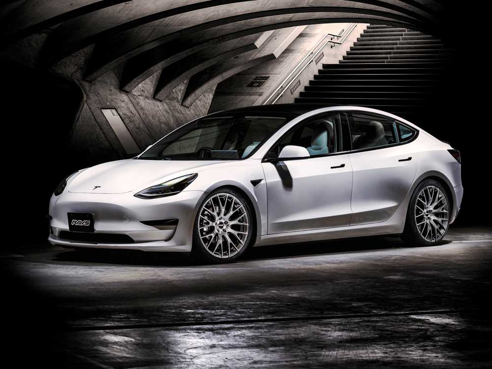 RAYS レイズ ホムラ 2x9R アルミホイール2本セット【18×7.5J 5-100 INSET50 QAJ】27398755096QAJ×2の画像
