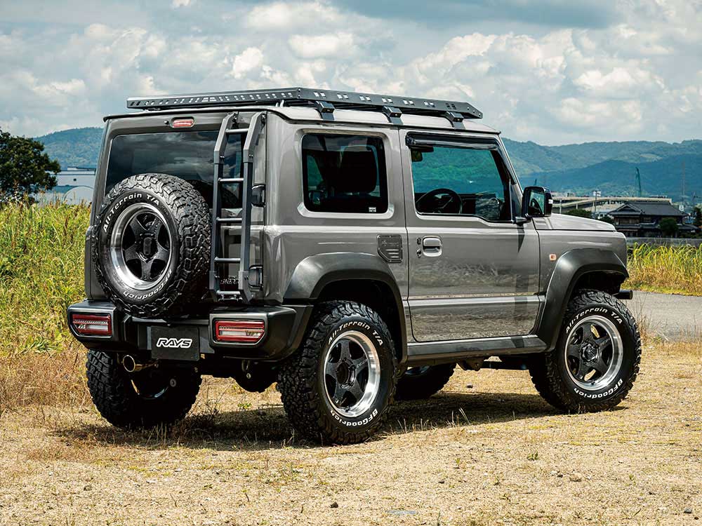 RAYS レイズ グラムライツ 57FR-X アルミホイール2本セット【16×6.5J 5-139.7 INSET-12 6AZ】584066572156AZ×2の画像