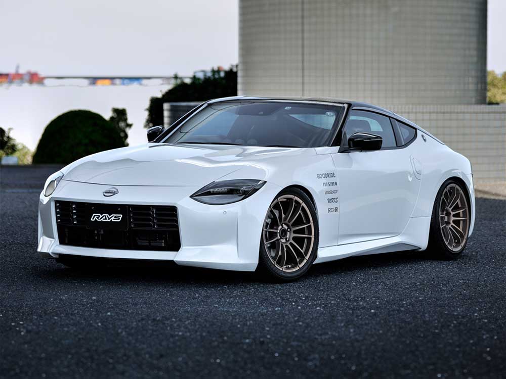 RAYS レイズ グラムライツ 57XR フェアレディZ RZ34 フロント/リア共用