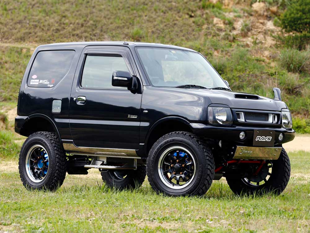 RAYS レイズ エーラップ A-LAP-J アルミホイール2本セット【16×6J 5-139.7 INSET5 BD】10026600515BD×2の画像