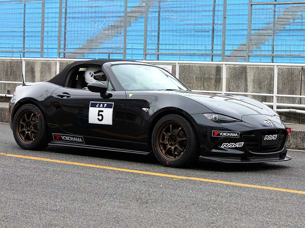 RAYS レイズ ボルクレーシング CE28N 8スポークデザイン アルミホイール2本セット【14×5J 4-100 INSET45 BR】05714504502BR×2の画像