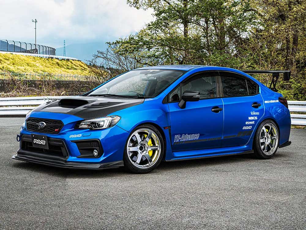 RAYS レイズ ボルクレーシング TE37 サーガS-プラスA.S.T. アルミホイール4本セット【20×8.5J 5-108 INSET43 AB】02300854342AB×4の画像