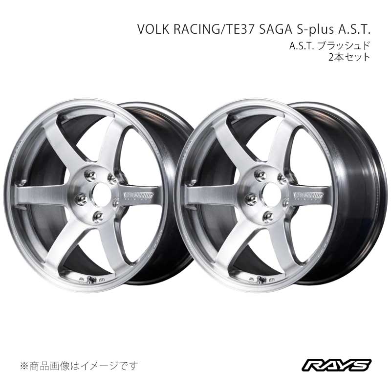 RAYS レイズ ボルクレーシング TE37 サーガS-プラスA.S.T. アルミホイール2本セット【19×10.5J 5-114.3 INSET30 AB】02309053095AB×2