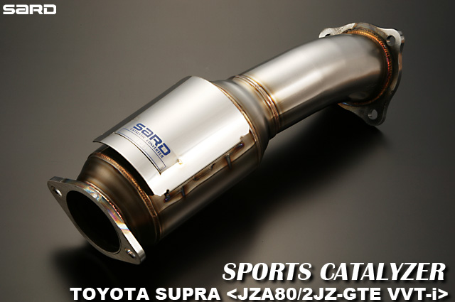 SARD/サード スポーツキャタライザー 触媒 TOYOTA/トヨタ スープラ(VVT