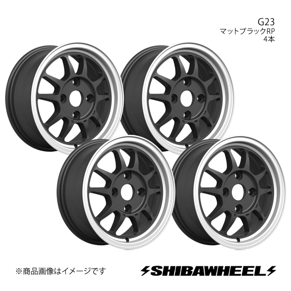 SHIBATIRE シバタイヤ シバホイール G23 アルミホイール4本
