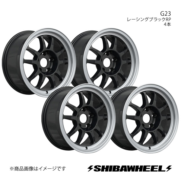 SHIBATIRE シバタイヤ シバホイール G23 アルミホイール4本