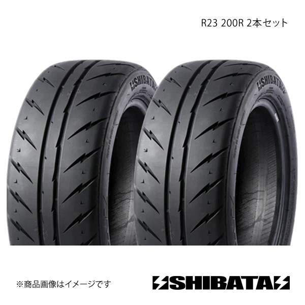 SHIBATIRE シバタイヤ R23 225/40R17 200R タイヤ単品 2本セット R1415×2 : sbt qq e f2 i 46s : 車楽院