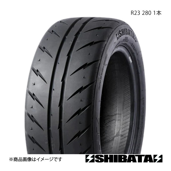 SHIBATIRE シバタイヤ R23 245/40R19 280 タイヤ単品 1本 R0837 : r0837 qq e f2 158s : 車楽院