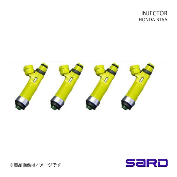 SARD サード 車種別専用インジェクターKIT 汎用 - B16A 流量380cc 高抵抗｜syarakuin-shop