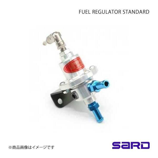 SARD サード 調整式フューエルレギュレター スタンダード シルバー AN#6-