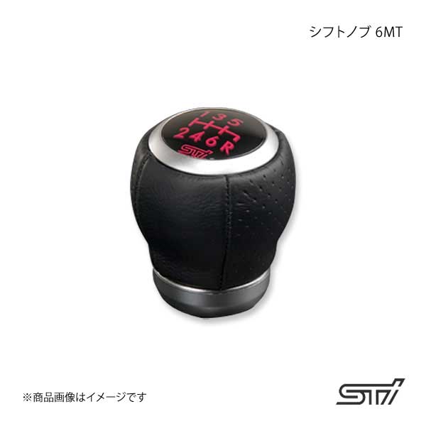 STI エスティーアイ シフトノブ 6MT シフトパターン レッド インプレッサ GR 5ドア アプライド:A/B/C/D/E SG117AJ015