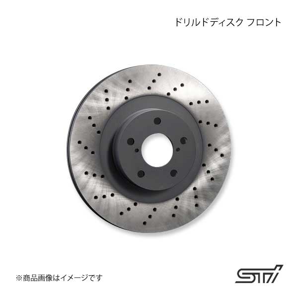 STI エスティーアイ ドリルドディスク F 1枚単品 インプレッサ GV 4ドア アプライド:C/D/E ST26300ST020 :sti qq e i 585s:車楽院