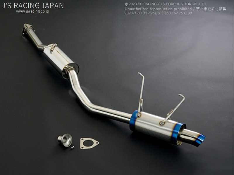 J'S RACING/ジェイズレーシング SUSエキゾーストプラス 60RS S2000 AP1
