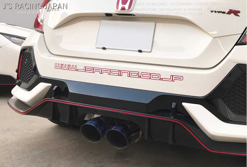 J'S RACING/ジェイズレーシング FX-PROフルチタンマフラー デュアル 70RR シビック FK7/8 FC1 FK8 FX-PRO  フルチタンマフラー FTMW-K8-70RR : ftmw-k8-70rr-qq-e-1s : 車楽院 Yahoo!ショッピング店 - 通販 -  Yahoo!ショッピング