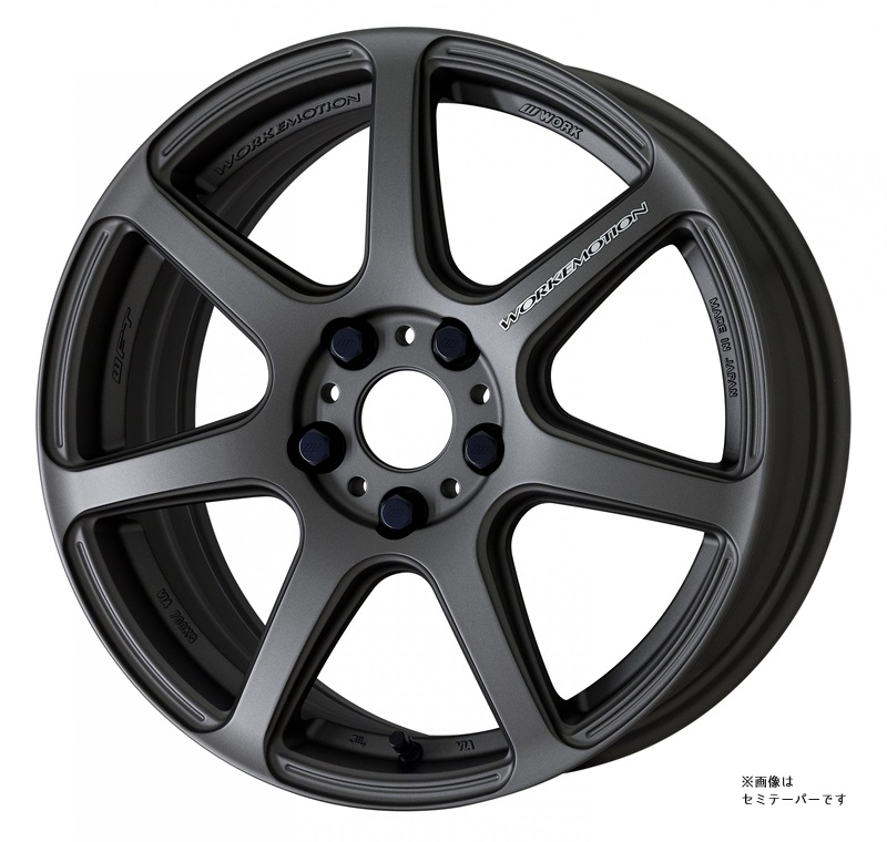 WORK EMOTION T7R ホンダ フィット シャトル ハイブリッド DAA-GP2 1ピース ホイール 1本【16×6.5J 4-100 INSET52 マットカーボン】｜syarakuin-shop｜02