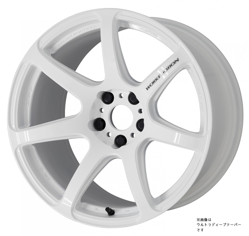 WORK EMOTION T7R ホンダ N BOX CUSTOM ターボ DBA-JF1 1ピース ホイール 2本【15×5J 4-100  INSET45 ホワイト】