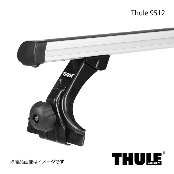 THULE スーリー ルーフキャリア用フット 4個入り レインガーター用 Thule/レインガーター用フット 9512 :9512 qq e 4s:車楽院