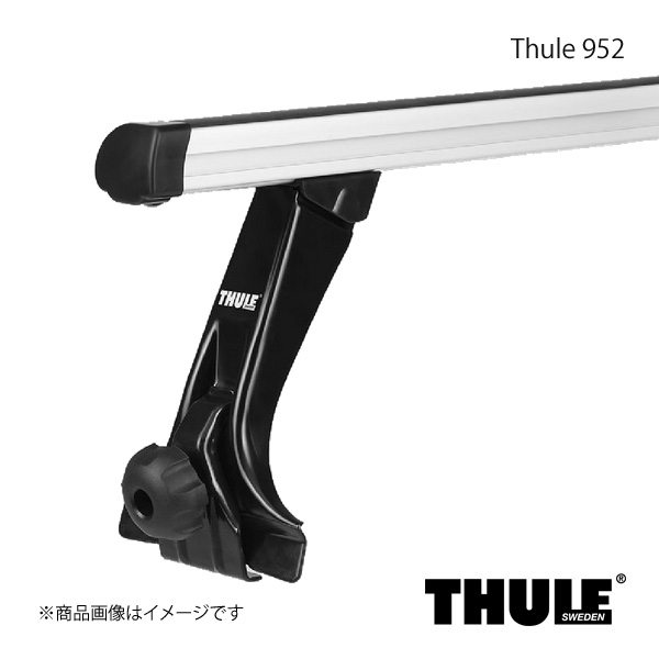 THULE スーリー ルーフキャリア用フット 4個入り レインガーター用 Thule/レインガーター用フット 952