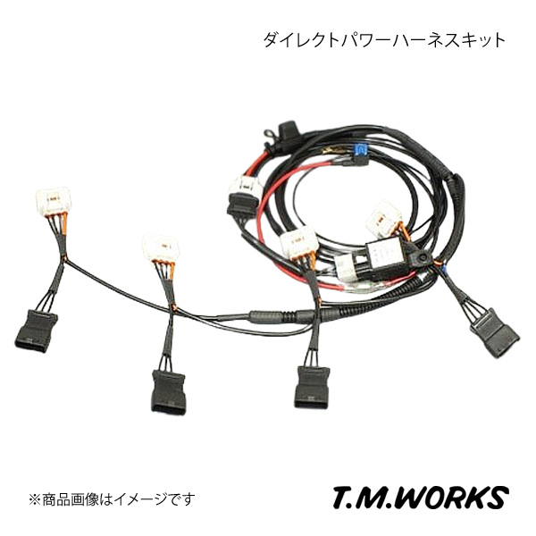 T.M.WORKS ティーエムワークス ダイレクトパワーハーネスキット ist NCP61/NCP65 02'5〜07'6 品番:DP1001