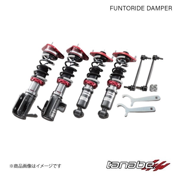 TANABE/タナベ 車高調キット FUNTORIDE DAMPER WRX S4 VAG 2.0GT-Sアイサイト 4WD 2014.08〜2021.03 減衰力調整 全長調整式 FRDVAGK