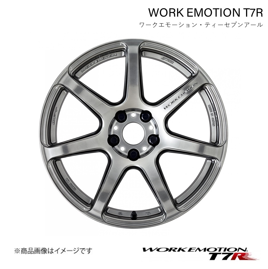WORK EMOTION T7R スバル インプレッサ DBA-GT6 1ピース ホイール 1本