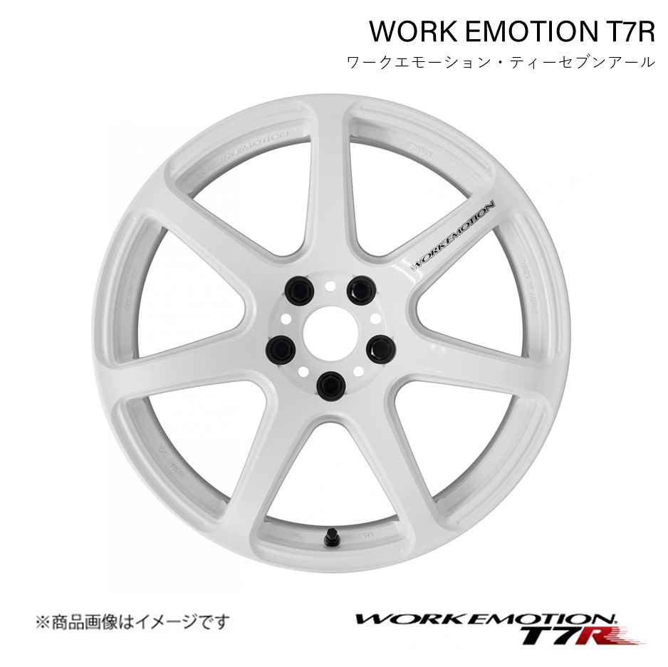 WORK EMOTION T7R トヨタ アベンシス DBA-ZRT272W 1ピース ホイール 1