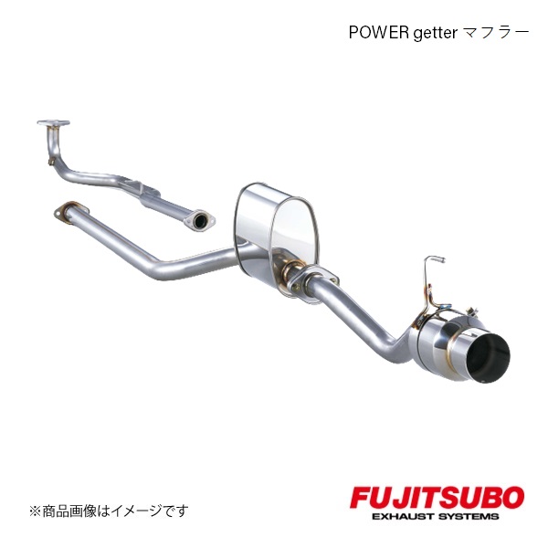 FUJITSUBO/フジツボ マフラー POWER Getter ムーヴ カスタム ターボ 4WD LA,ABA L160S 2002.10〜2004.12 150 70172 :15070172 qq e f2 1s:車楽院